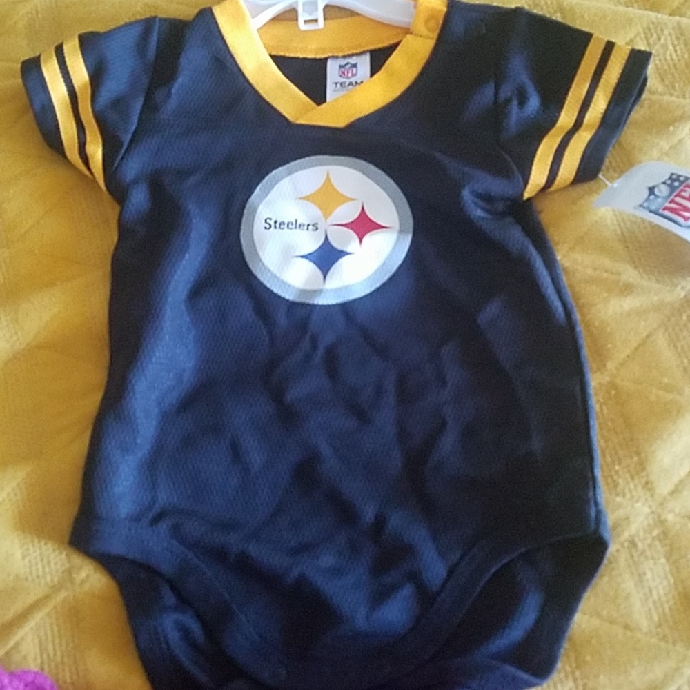 Pittsburgh Steeler Onesie Jersey